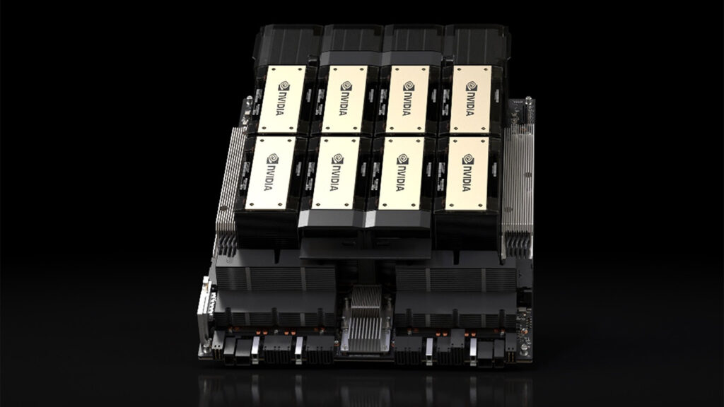 Jensen Huang tại sự kiện giới thiệu các GPU AI mới
