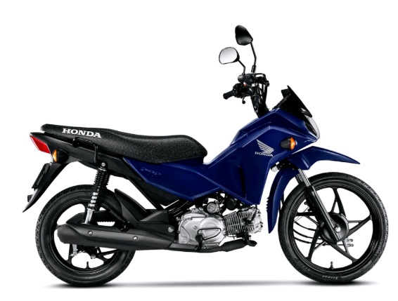 Bánh trước 17 inch và bánh sau 14 inch trên mẫu xe số Honda
