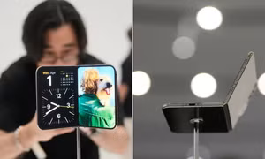 Người dùng kiểm tra cuộc gọi sau khi chuyển số sang iPhone Duo