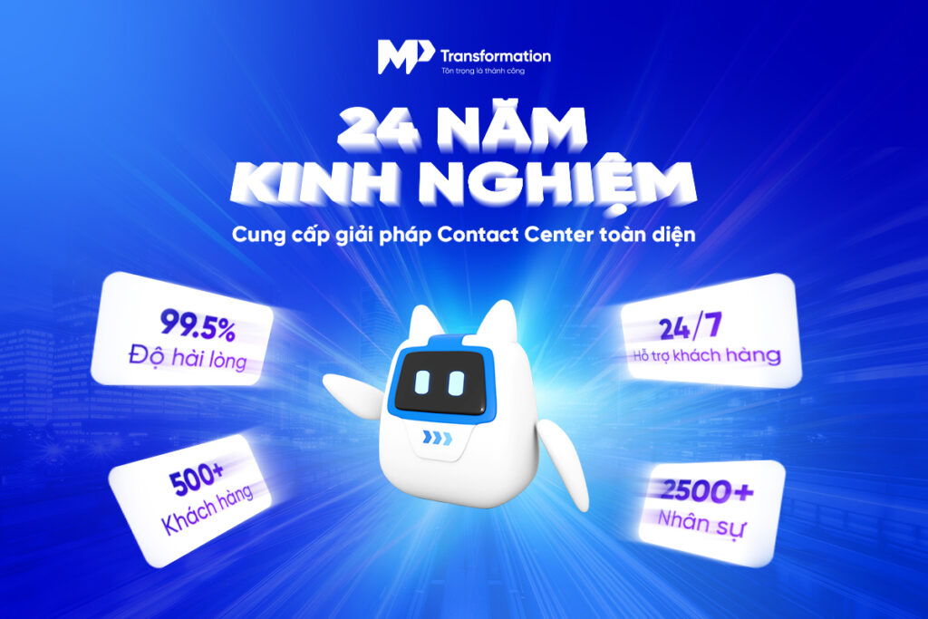 Minh họa hệ thống Contact Center kết nối với nhiều kênh liên lạc