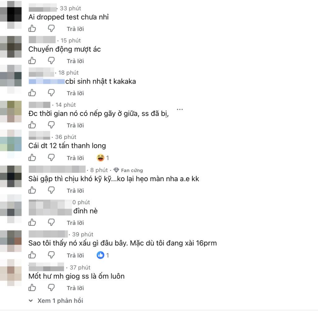 Người dùng bình luận về tỷ lệ thân máy iPhone Duo khi gập
