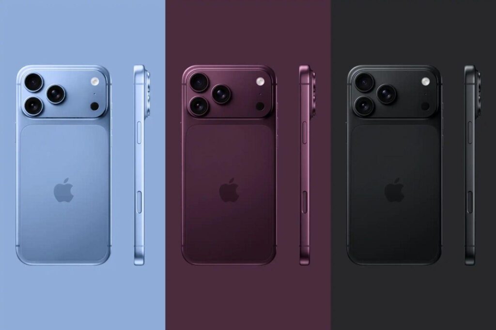 Mô phỏng iPhone màn hình gập dạng cuốn sách với hai màn hình