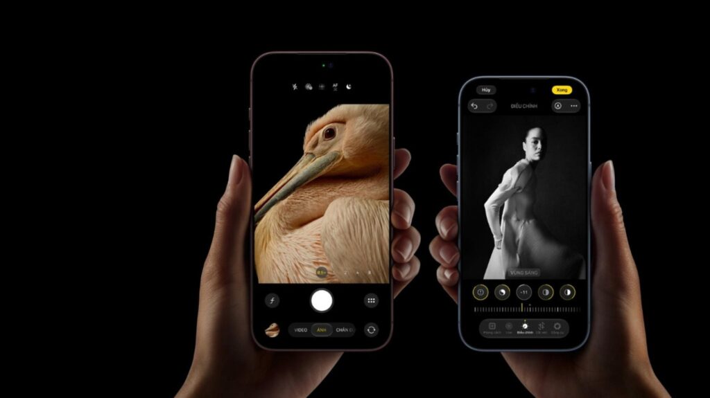 Màn hình thiết lập Phong cách Nhiếp ảnh trên iPhone