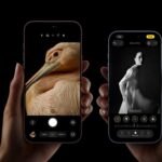 Giao diện điều khiển camera thủ công trên iPhone với các tùy chọn chụp ảnh