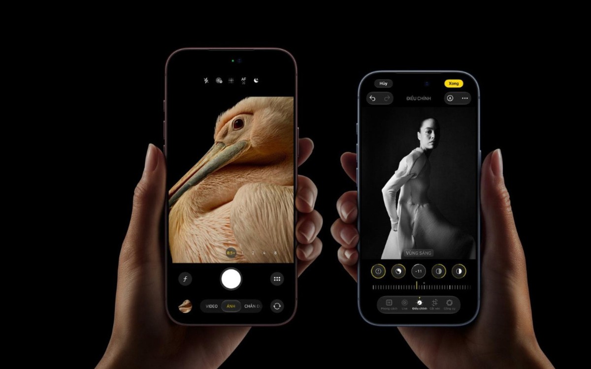 Giao diện điều khiển camera thủ công trên iPhone với các tùy chọn chụp ảnh
