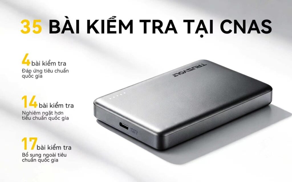 Pin dự phòng được đặt trong bối cảnh kiểm tra chất lượng