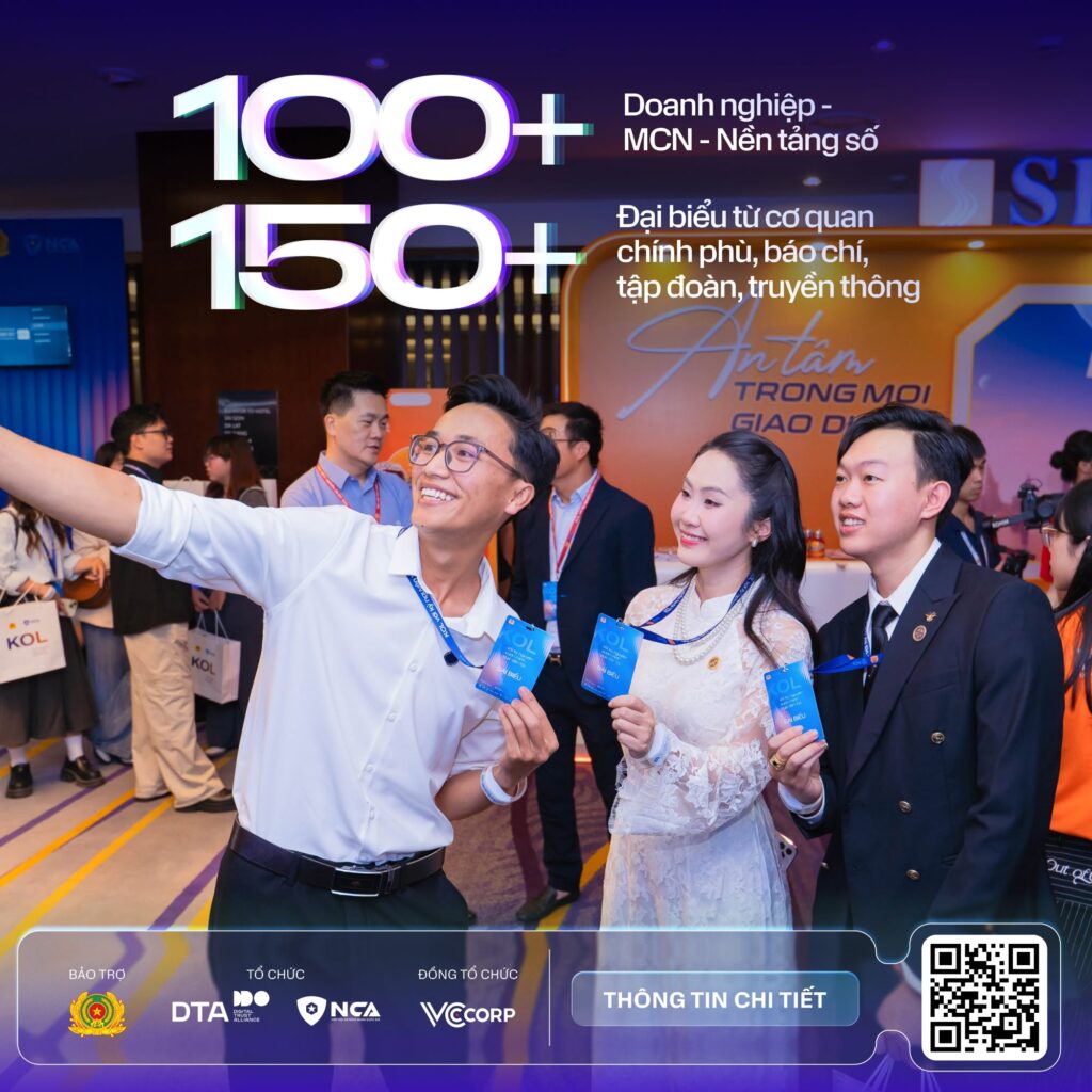 Không gian sự kiện KOL Summit 2026 tại TP.HCM