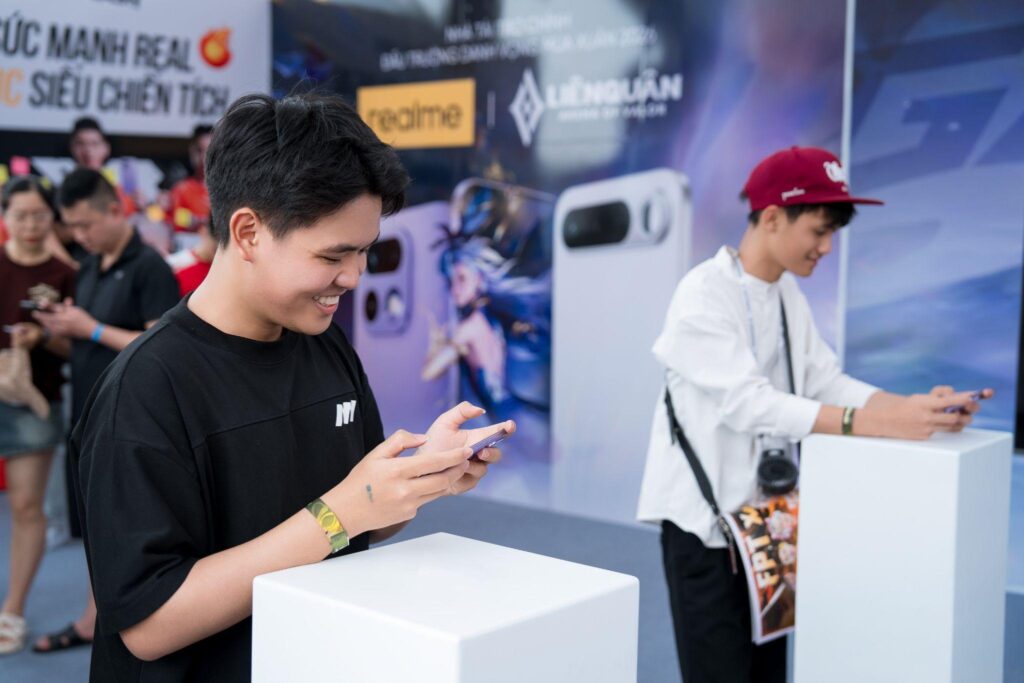 Điện thoại realme 16T 5G được giới thiệu cho người chơi game