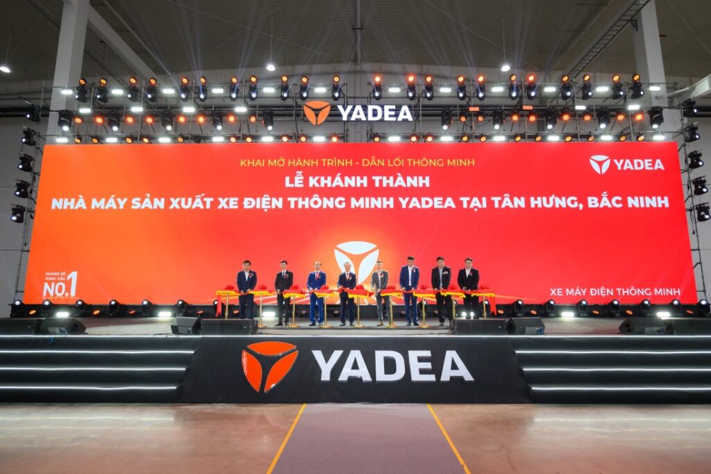 Khu nhà máy sản xuất xe điện YADEA tại Bắc Ninh