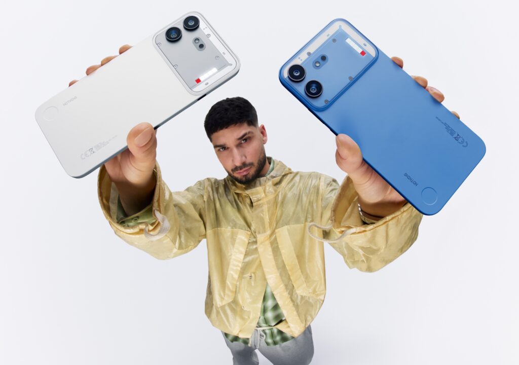 Cụm camera sau 50MP trên Nothing Phone (4b)