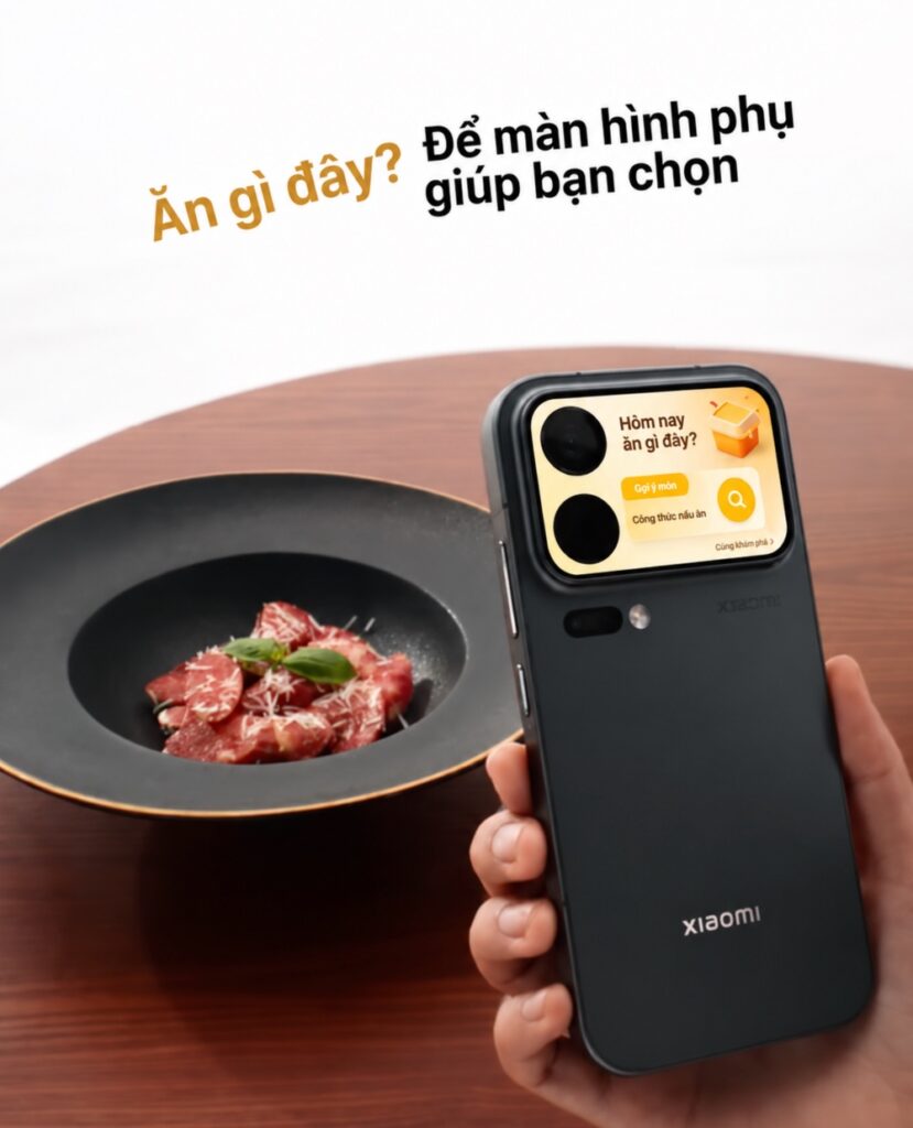 Màn hình phụ trình bày công cụ học từ vựng tiếng Anh