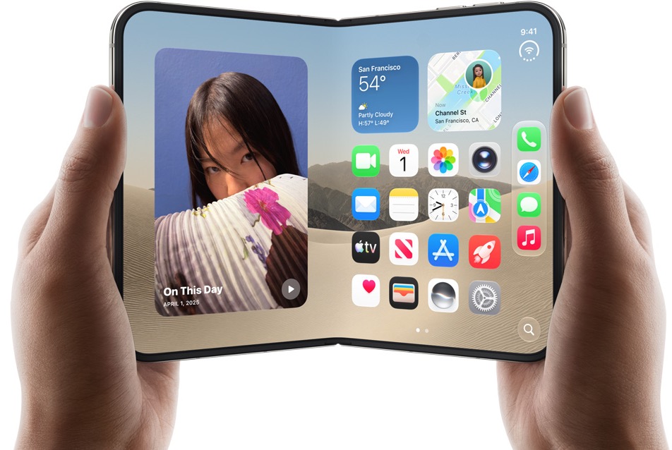 Bề mặt màn hình nano-texture của iPhone Duo được giới thiệu trong hình ảnh sản phẩm