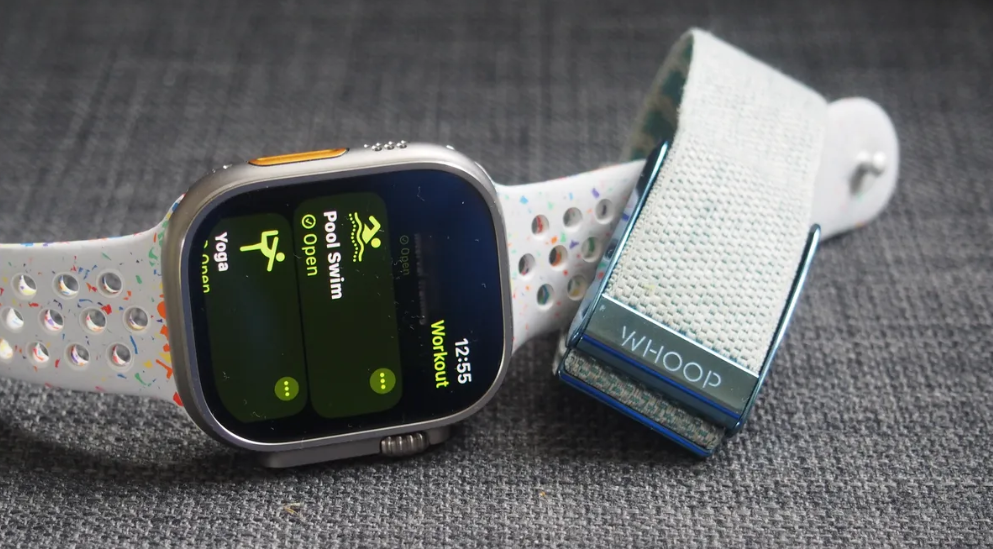 Minh họa hệ sinh thái Apple Watch và ứng dụng Sức khỏe