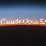 Giao diện Claude hiển thị mô hình Opus 5.5 trên nền tảng AI