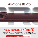 Khách hàng đăng ký đặt trước iPhone 18 Pro tại một hệ thống bán lẻ