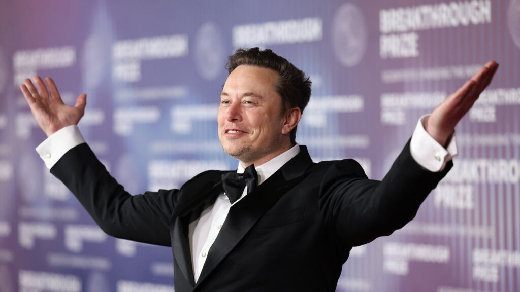 Elon Musk xuất hiện trong hình minh họa về tương lai AI và robot