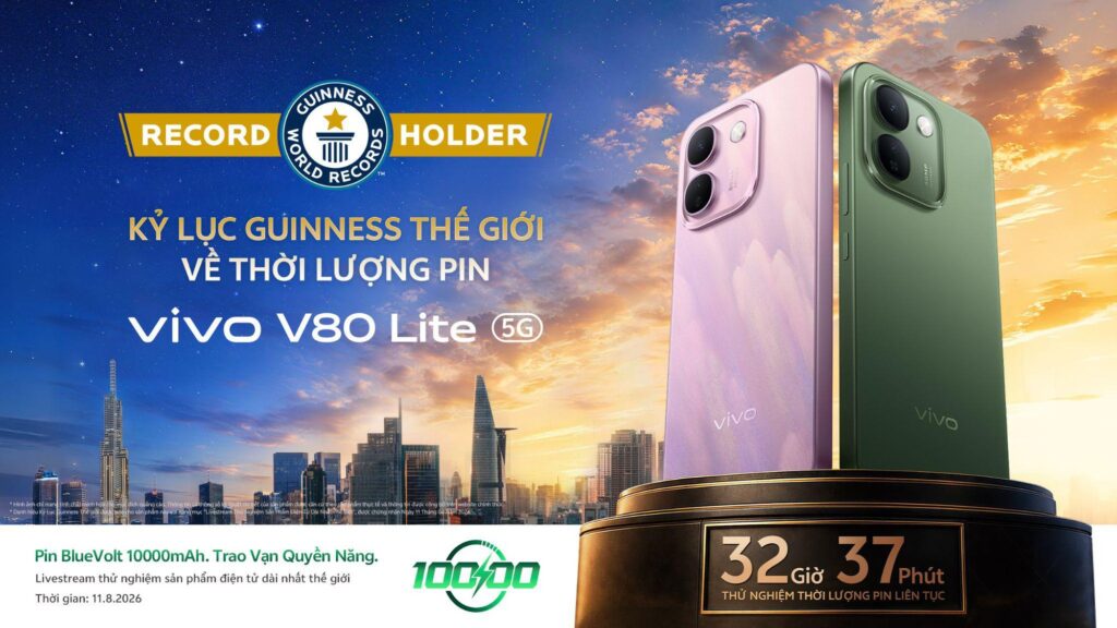 vivo V80 Lite 5G được sử dụng cho các tác vụ di chuyển và giải trí