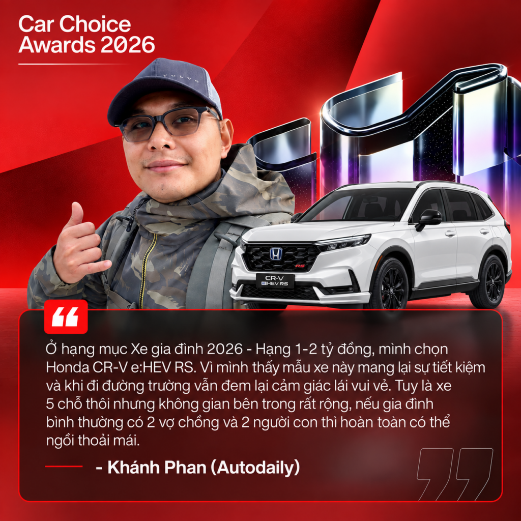 Hình ảnh phương tiện được nhắc đến trong cuộc đua giải thưởng ô tô