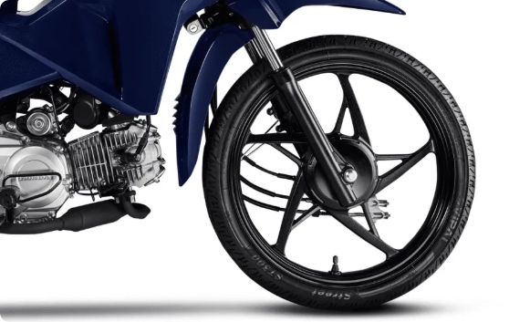 Khu vực yên và tay lái của Honda Pop110i ES 2027
