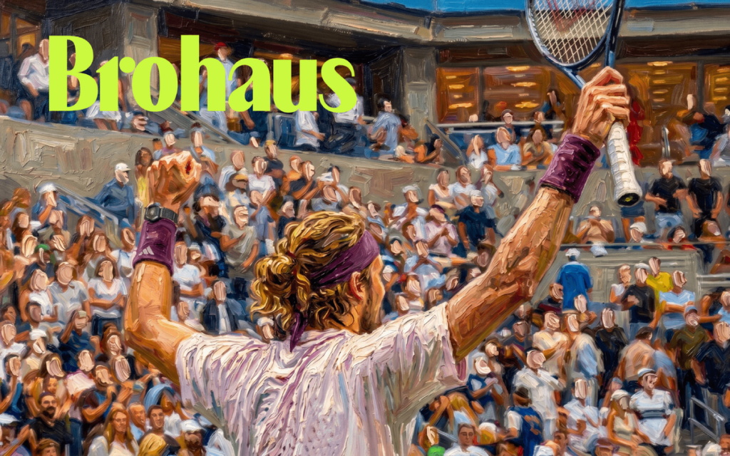 Alexander Zverev đứng trên sân sau khi giành chiến thắng nhưng chưa nhận ra trận đấu đã kết thúc