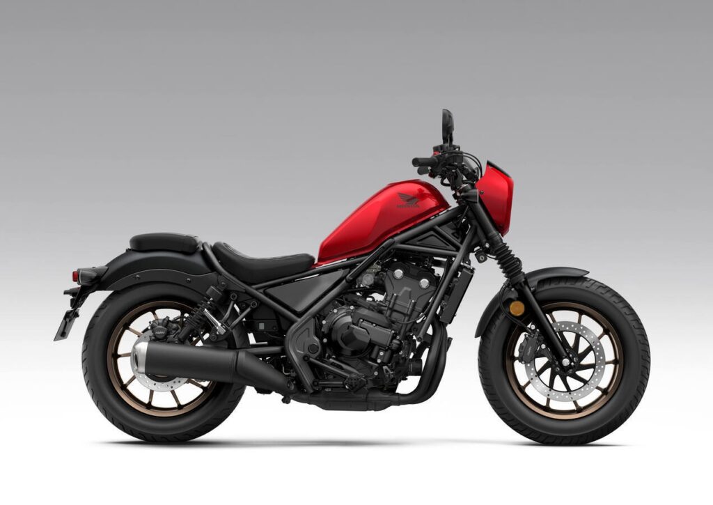 Màn hình màu TFT tròn 3,5 inch trên Rebel 500