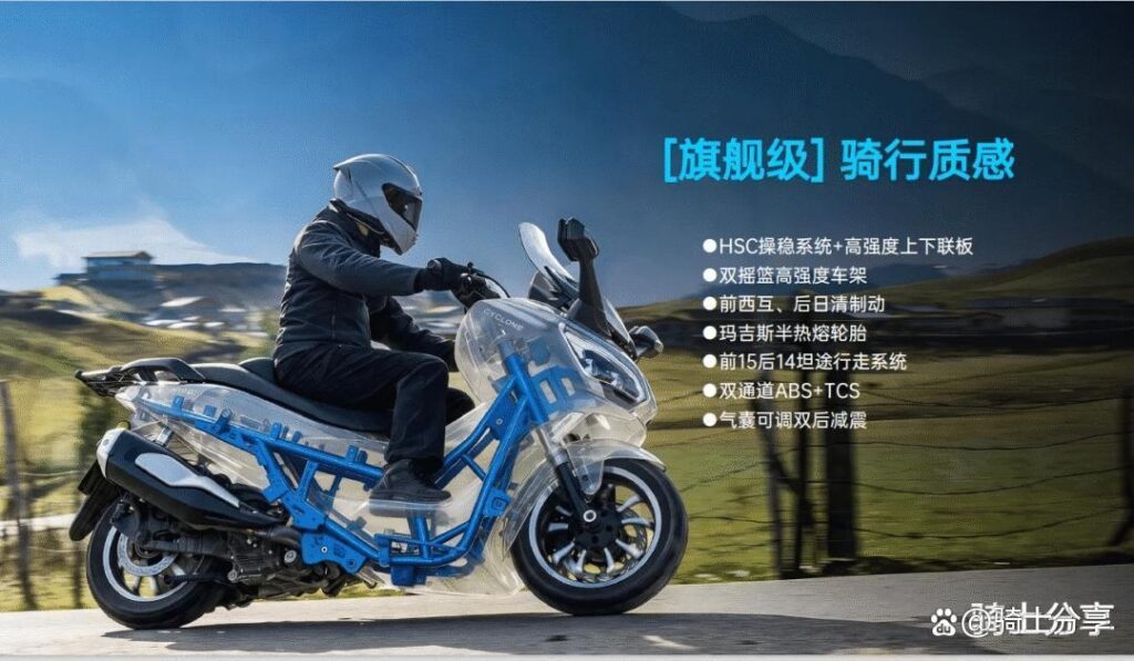 Màn hình điều khiển và khu vực tay lái của RT450