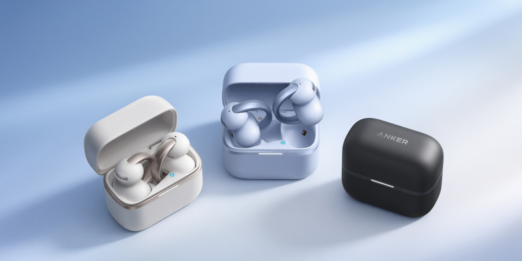 Các phiên bản màu của Anker soundcore AeroClip 2