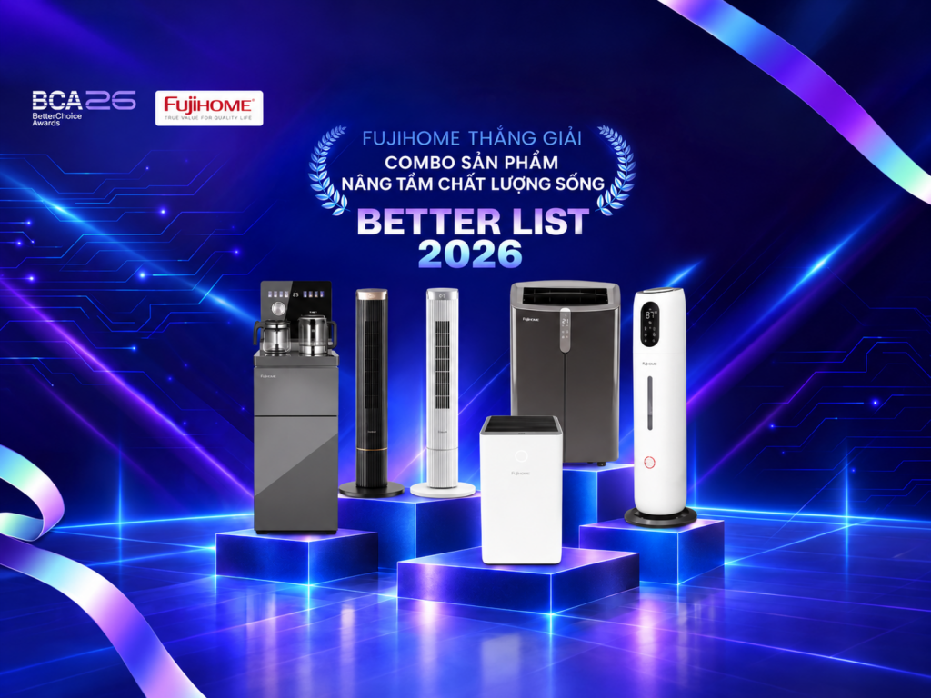 Thiết bị Fujihome phục vụ nhu cầu không khí, nhiệt độ và nguồn nước