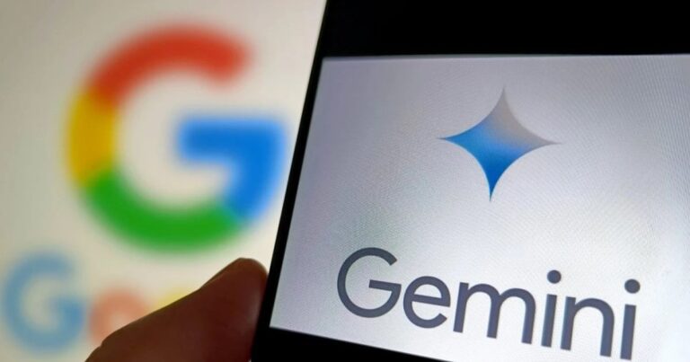 Minh họa giao diện dịch vụ Gemini với các lựa chọn model AI