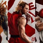 Noah Centineo trong tạo hình Ken Masters với mái tóc bạch kim