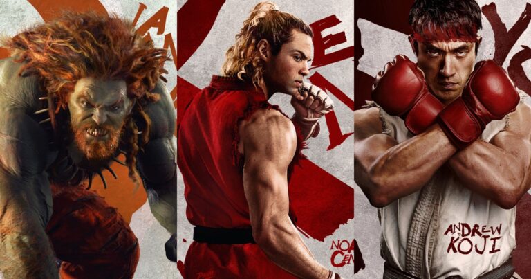 Noah Centineo trong tạo hình Ken Masters với mái tóc bạch kim