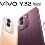 vivo Y32 hiển thị mặt trước với màn hình lớn và tần số quét 120Hz