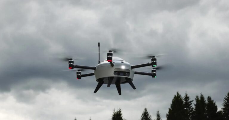 Drone Strato của Meteomatics được giới thiệu trong bối cảnh công nghệ khí tượng