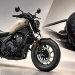 Honda Rebel 500 đời 2027 với thiết kế Bobber màu tối