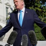 Tổng thống Donald Trump phát biểu tại Nhà Trắng