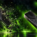 Card đồ họa RTX 5090 được đặt trong hệ thống máy tính cao cấp