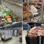 Khu vực thực phẩm đông lạnh bị đóng cửa tại một siêu thị gần Nantes sau sự cố hệ thống làm lạnh