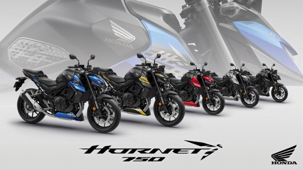 Honda CB750 Hornet 2027 trong không gian trưng bày xe mô tô