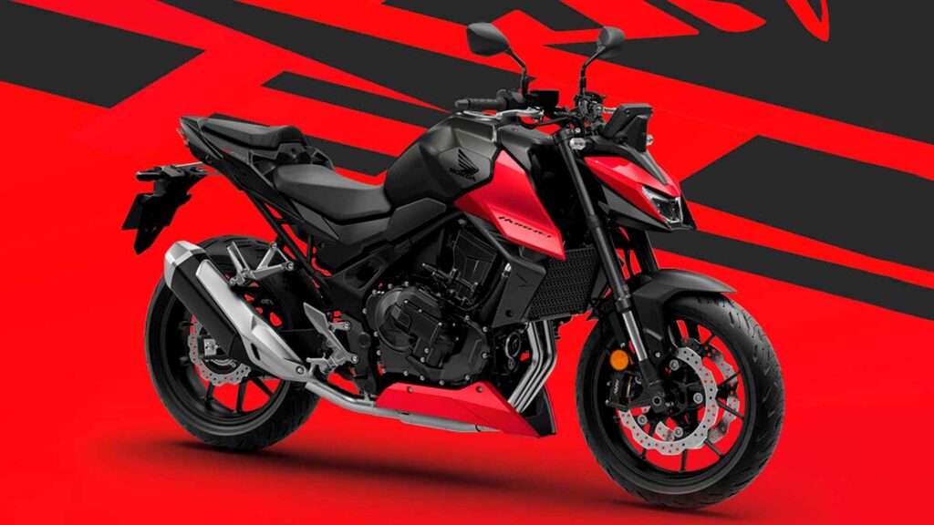 Tay lái và cụm điều khiển của Honda CB750 Hornet