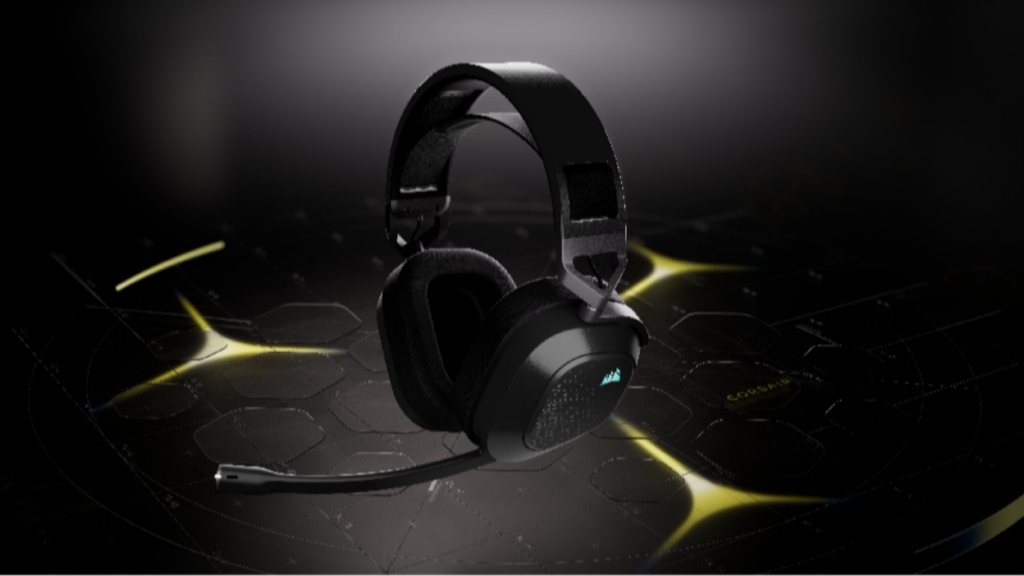 Microphone cần gạt của mẫu tai nghe gaming Corsair