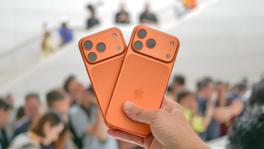Cụm camera sau trên thân iPhone 17 Pro Max