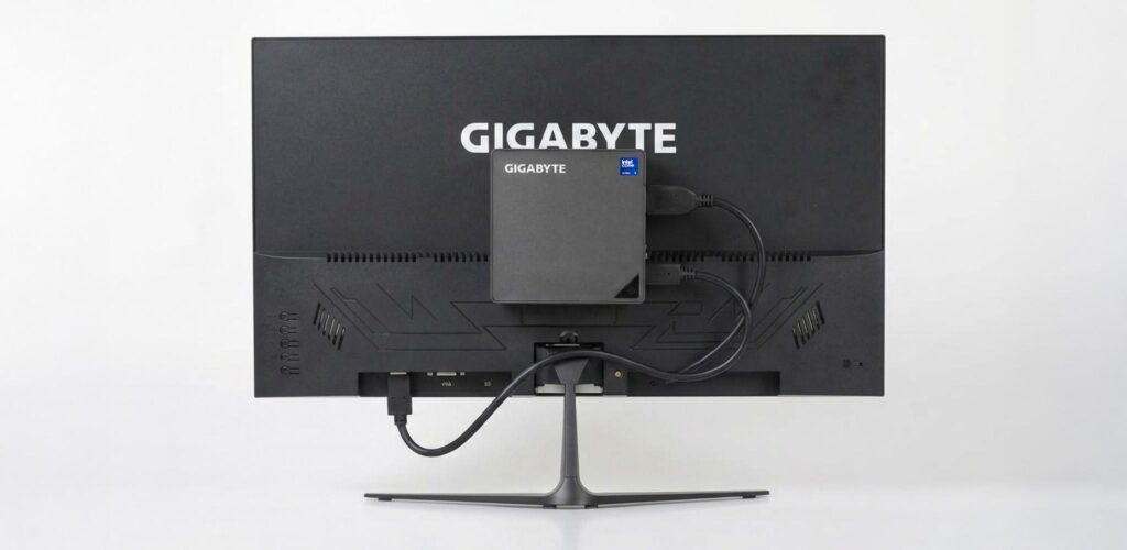 Các cổng kết nối trên mẫu Mini PC GIGABYTE BRIX
