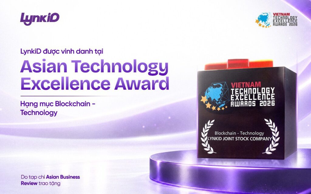 Đại diện LynkiD tại sự kiện Asian Technology Excellence Awards 2026