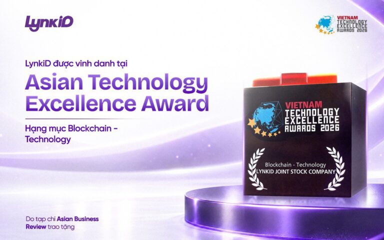 Đại diện LynkiD tại sự kiện Asian Technology Excellence Awards 2026