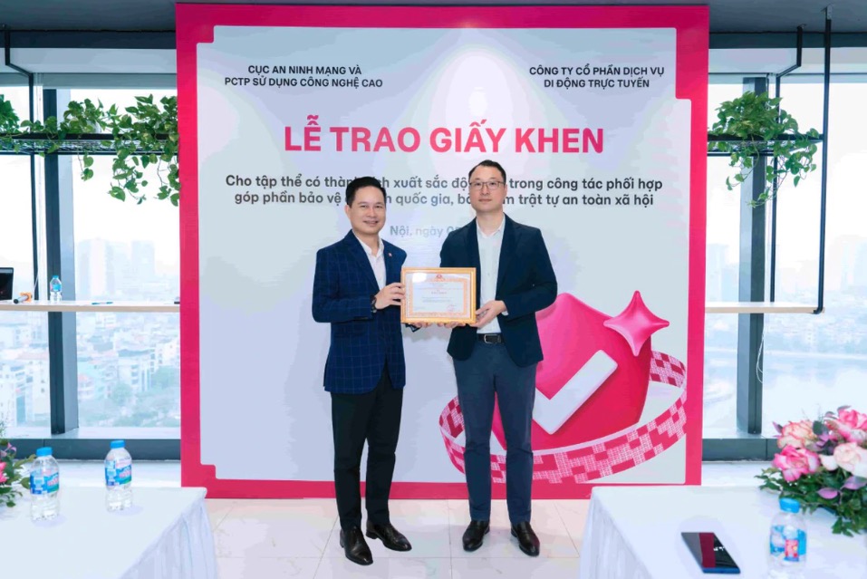 Hình ảnh MoMo tại chương trình tôn vinh giải pháp thanh toán số đáng tin cậy